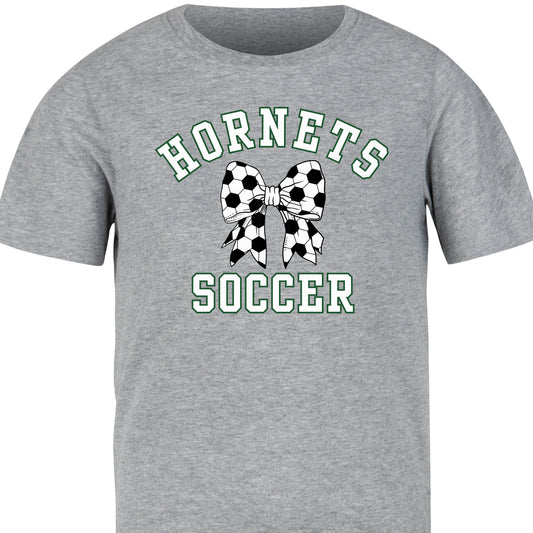 NR Youth Soccer - Hornets Soccer Bow Tee