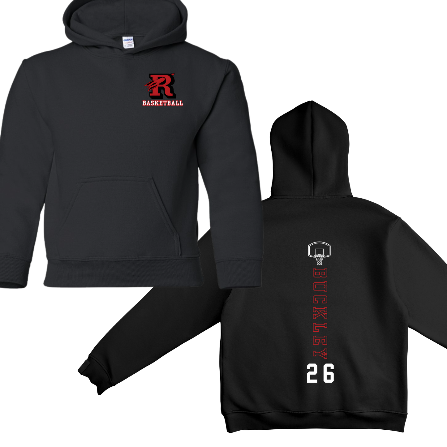 Reading Basketball Hoodie