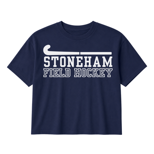 Stoneham Field Hockey Mom Cropped Tee