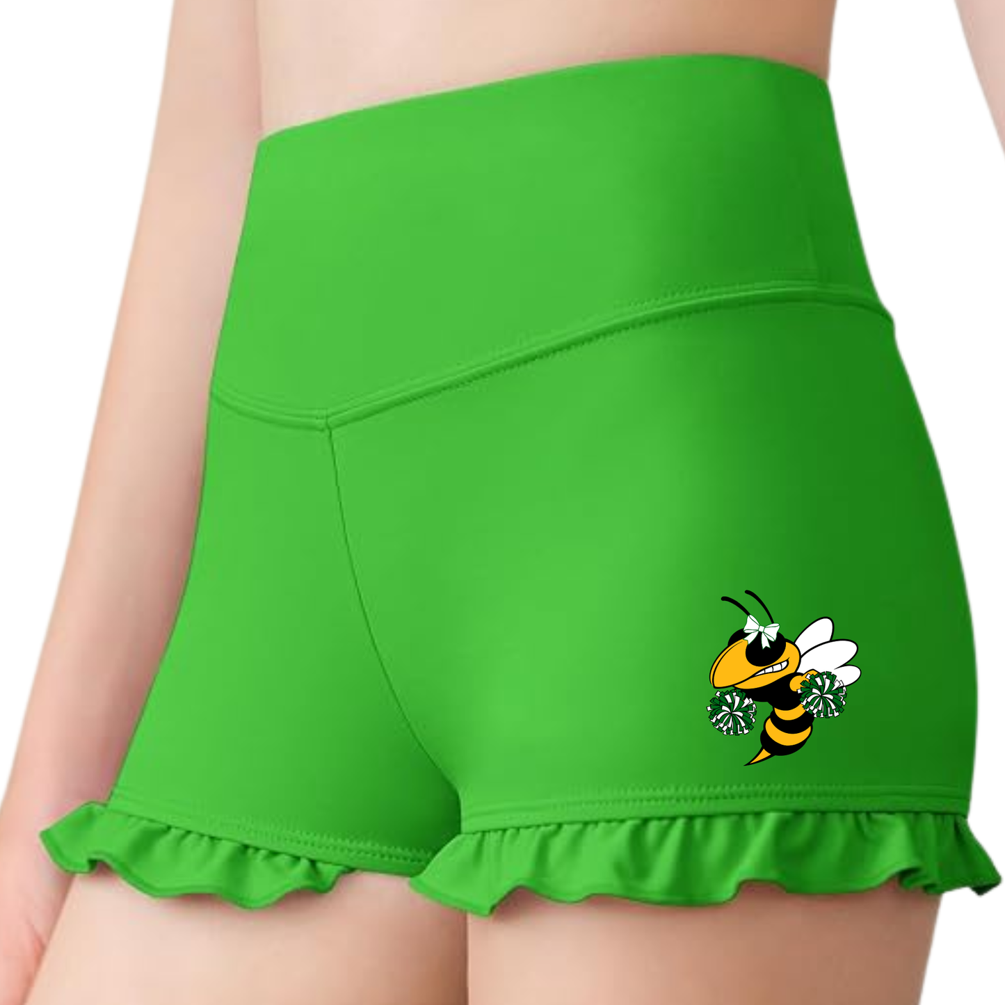 NR Youth Cheer Ruffle Shorts