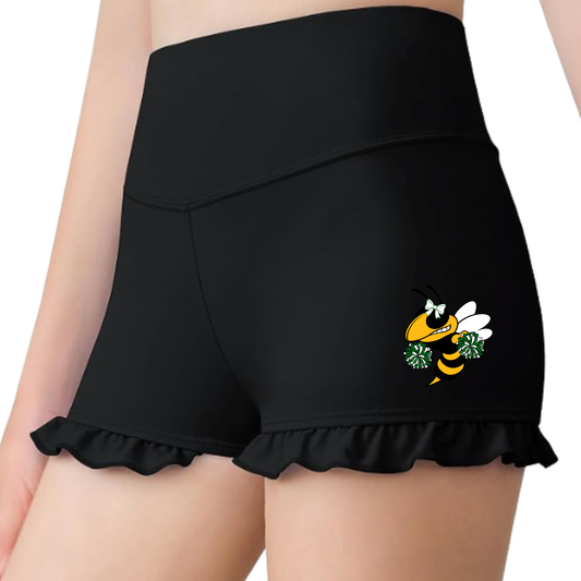 NR Youth Cheer Ruffle Shorts