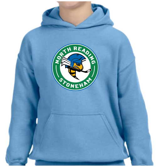 NR/Stoneham Youth Hockey Classic Logo Hoodie- Bright Colors