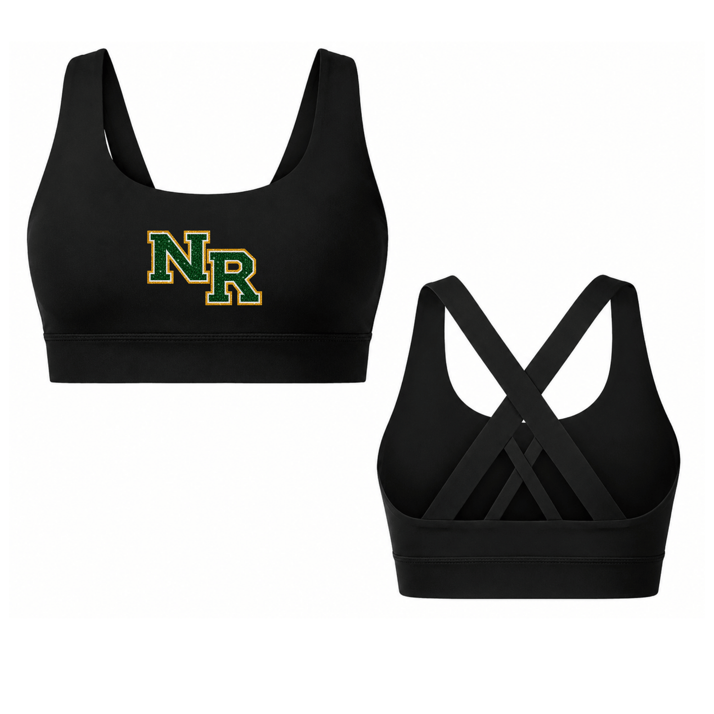 NR High Cheer Sparkle Bra