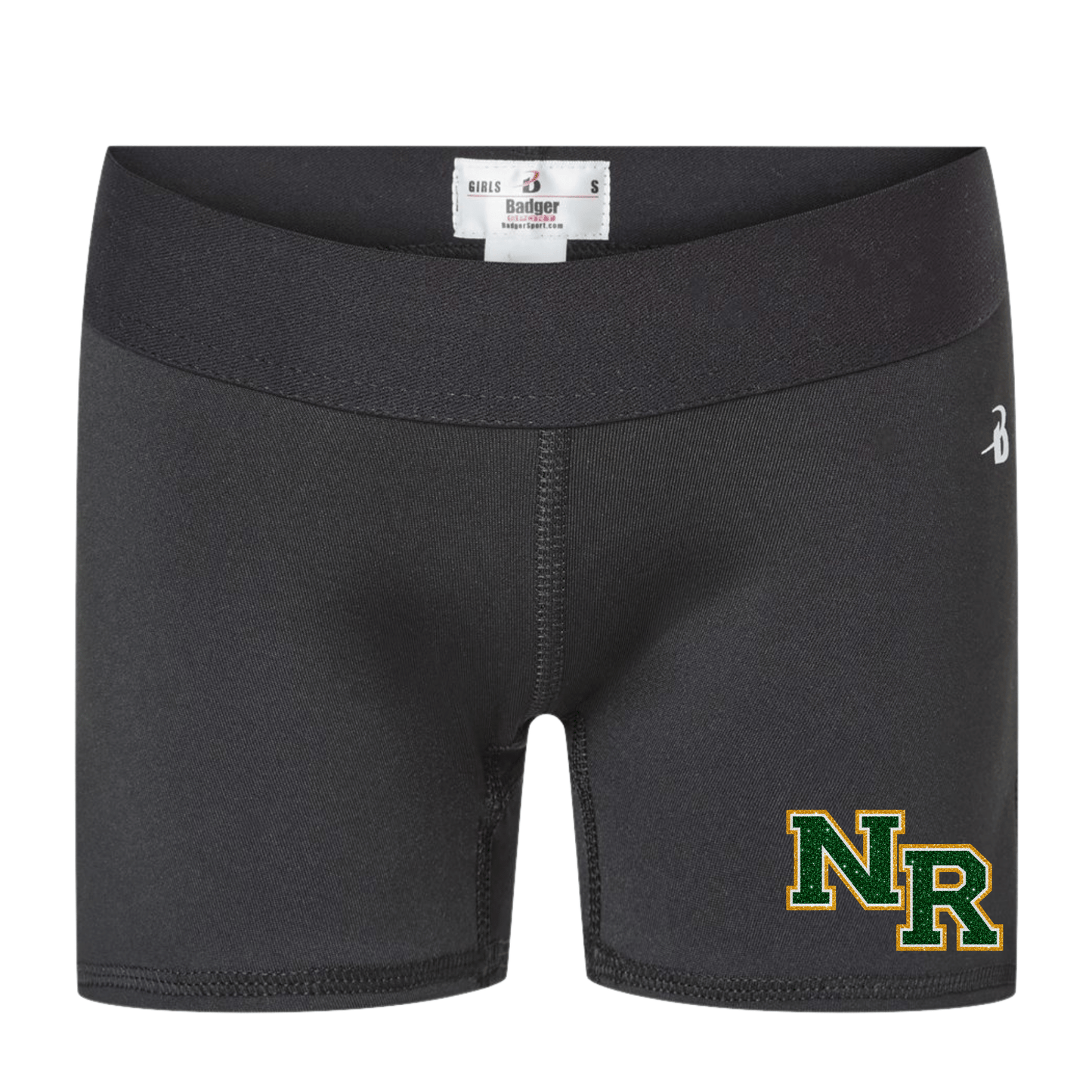 NR High Cheer Sparkle Tumble Shorts