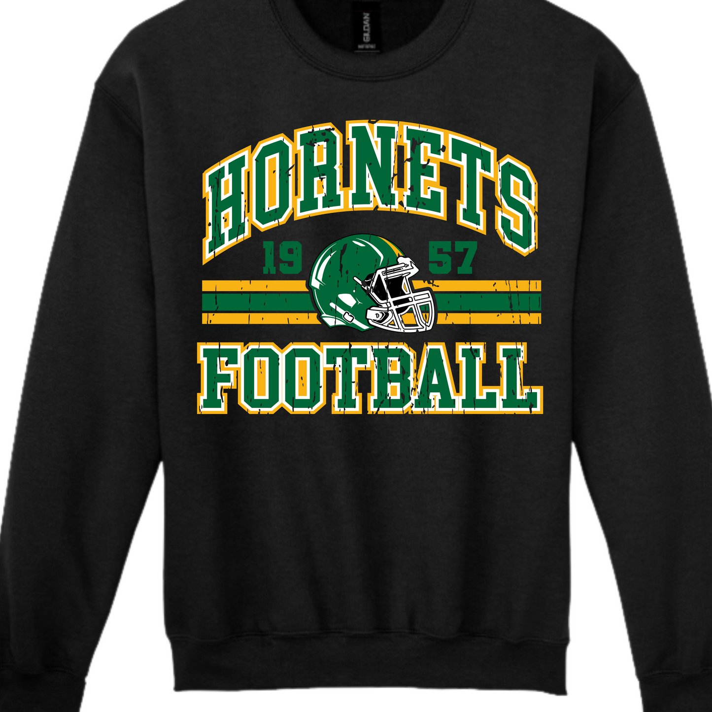NR HS Football - Hornets Football Crewneck Sweatshirt