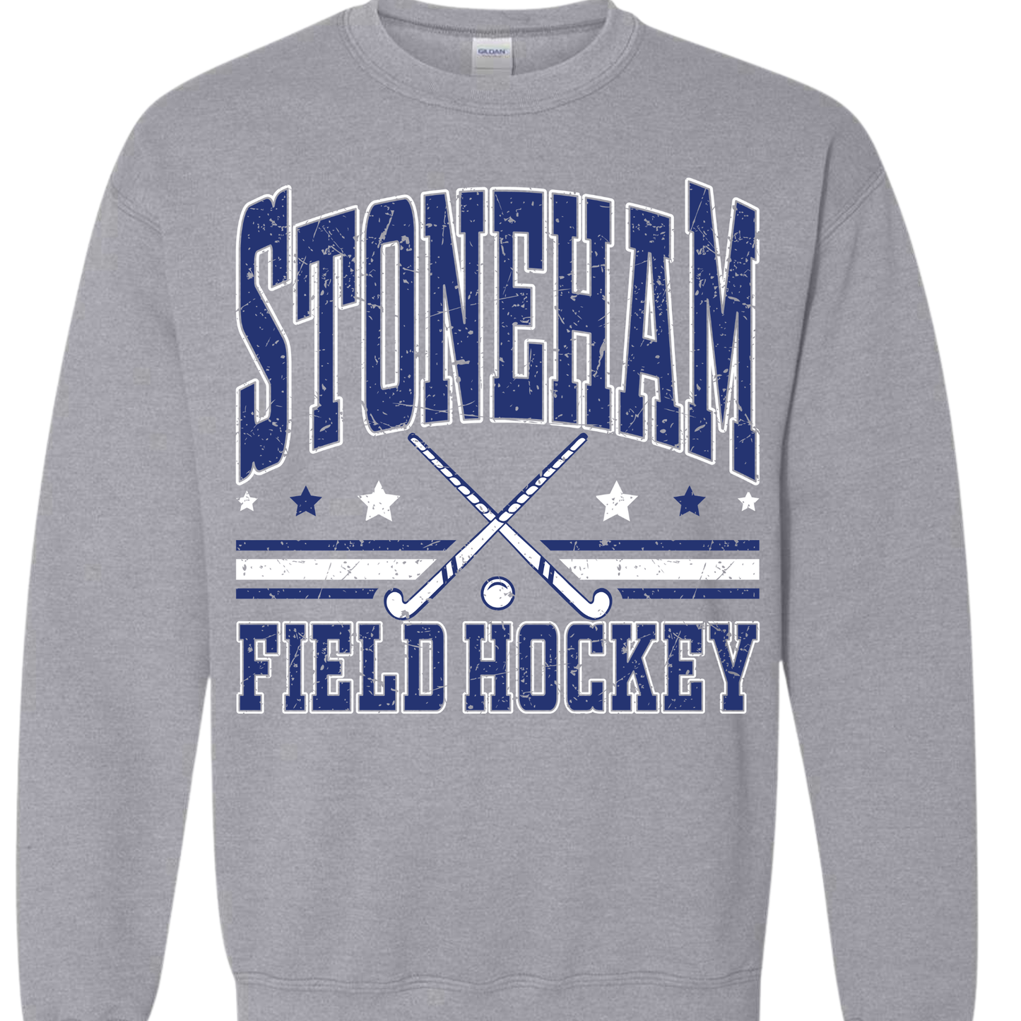 Stoneham Field Hockey Distressed Crew