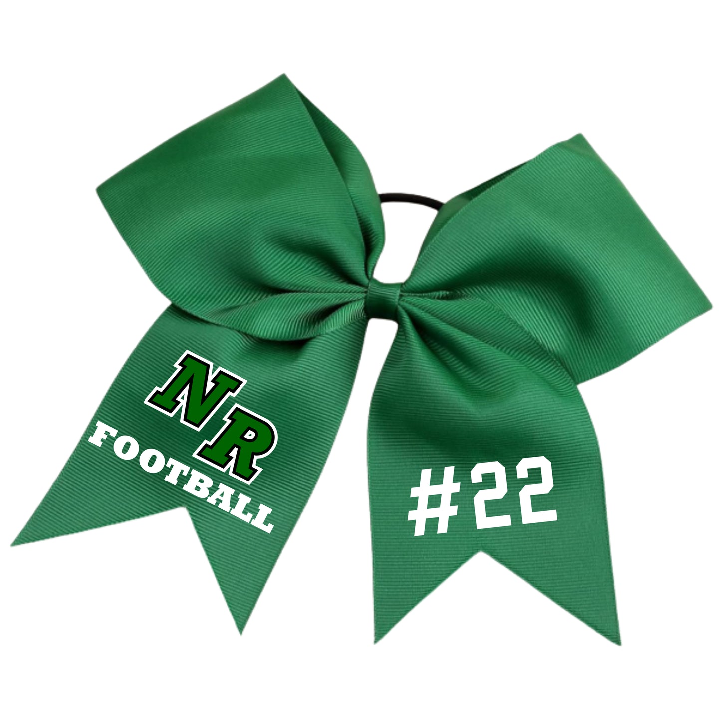 NR Youth Football Oversized Bow