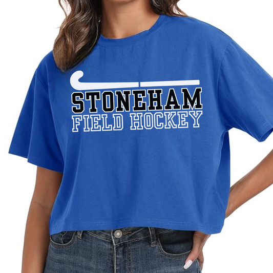 Stoneham Field Hockey Mom Cropped Tee