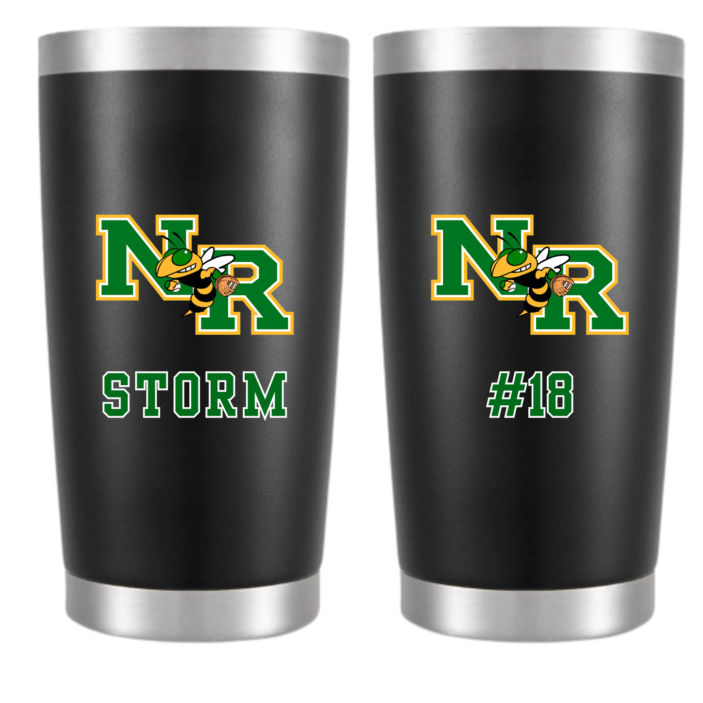 NR High Baseball Tumbler