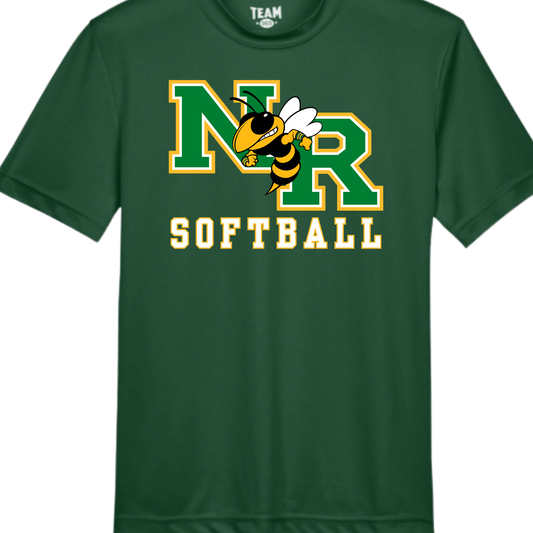 NR High Softball Logo Performance Tee