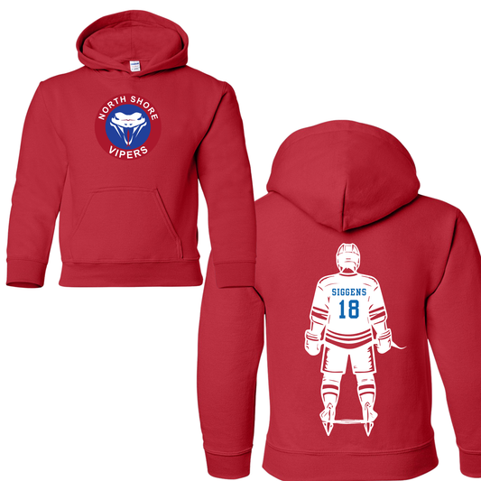 Vipers Hockey Player Hoodie