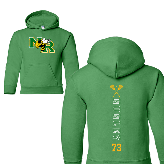 NR Lacrosse Name Hoodie