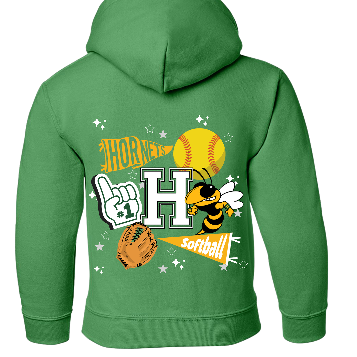 NR Softball #1 Hoodie