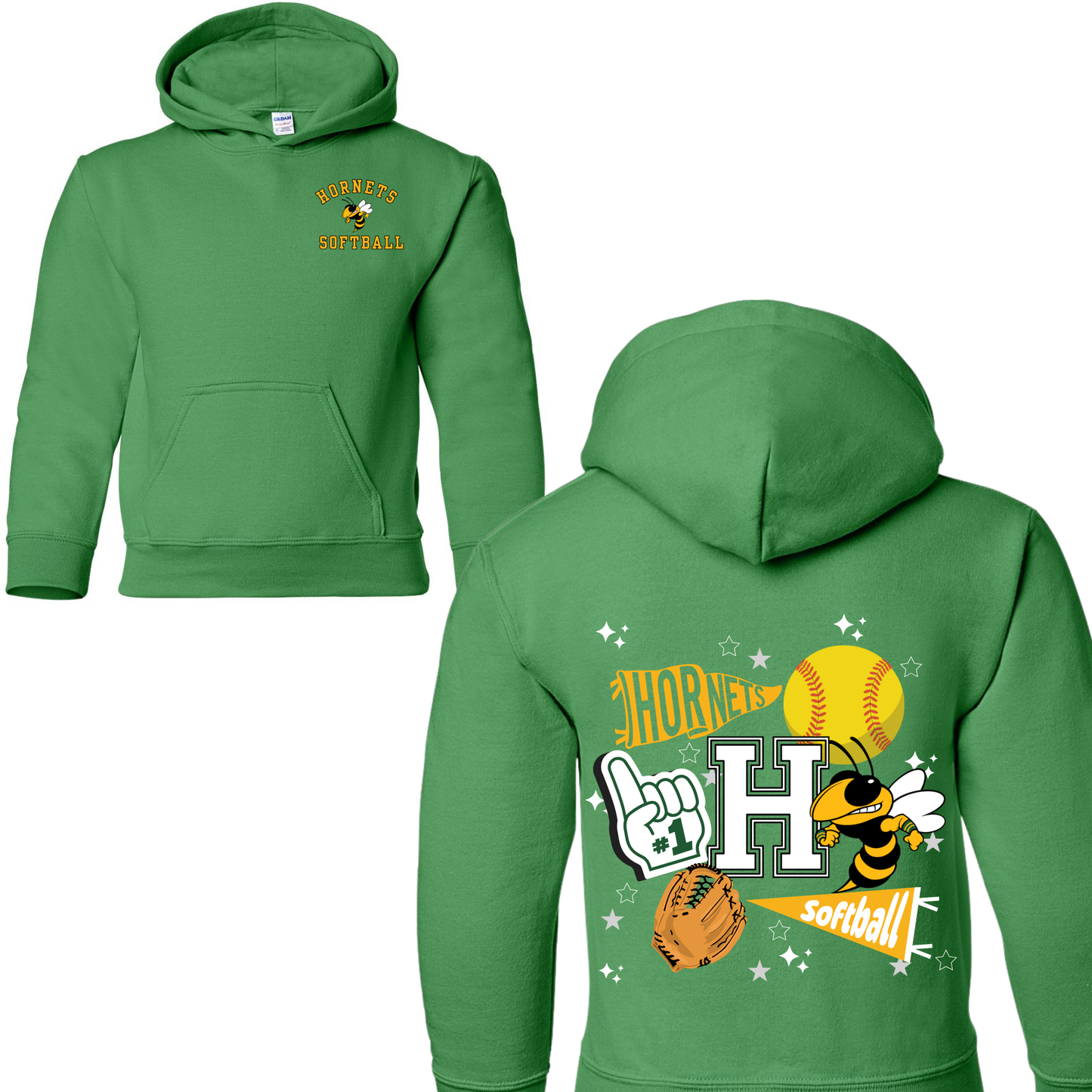 NR Softball #1 Hoodie