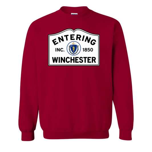 Entering Winchester Crewneck
