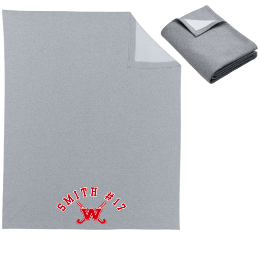 Waltham Field Hockey Bleacher Blanket