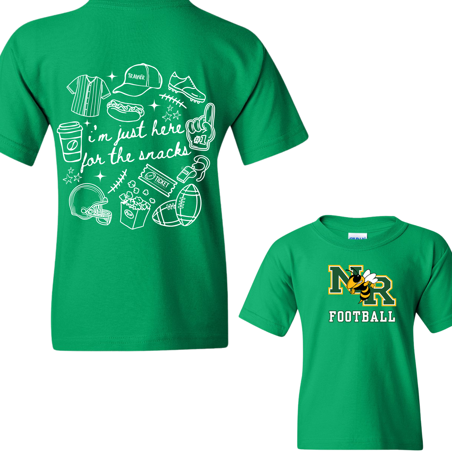 NR Youth Football Sibling Tee