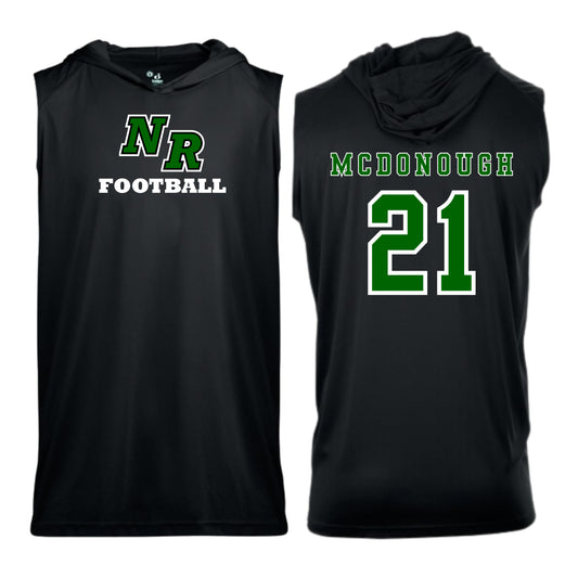 NR Youth Football Performance Sleeveless Hooded Tee