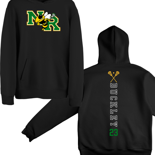 Lacrosse Name Back Hoodie