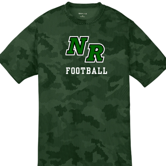 NR Youth Football Registration Drop: Performance Camo Tee