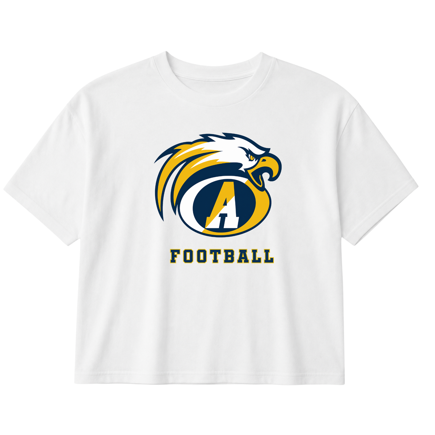 Andover Football Cropped Tee