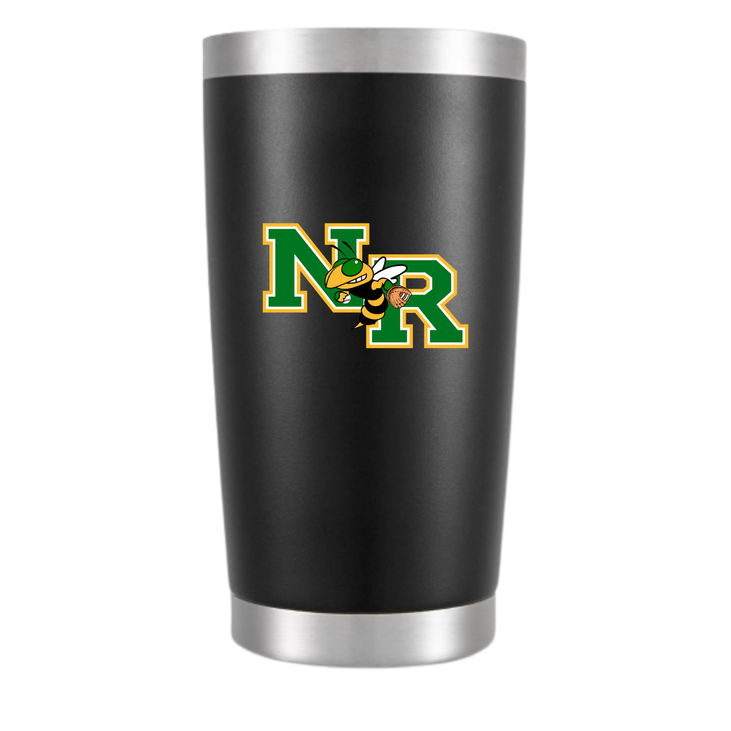 NR High Baseball Tumbler NR logo