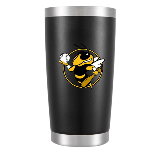 NR High Baseball Tumbler Hornet Logo