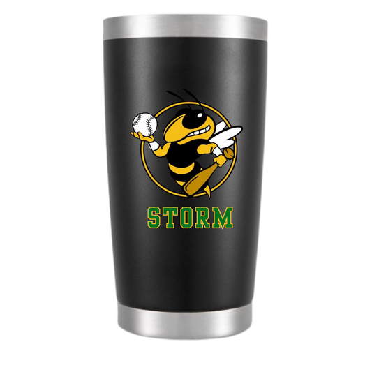 NR High Baseball Tumbler Hornet Logo