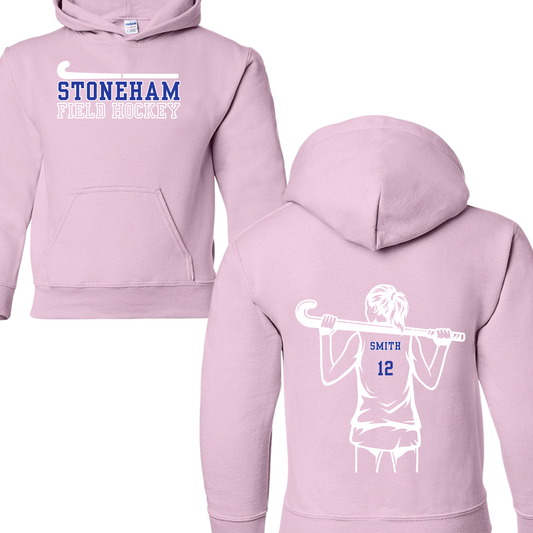 Stoneham Field Hockey Player Hoodie