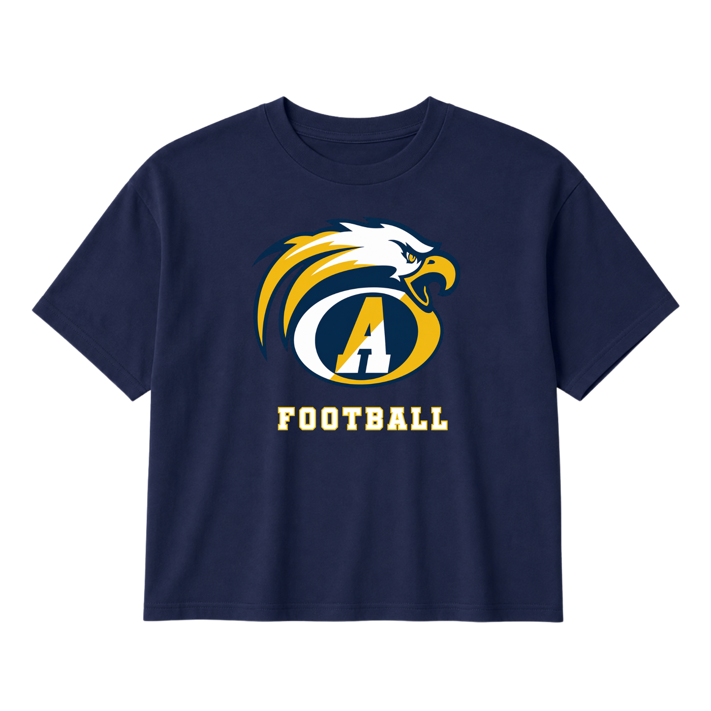 Andover Football Cropped Tee