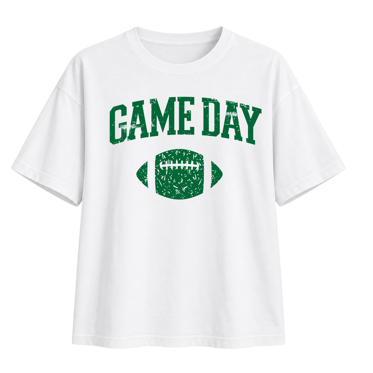 NR High Football Cropped Game Day Tee