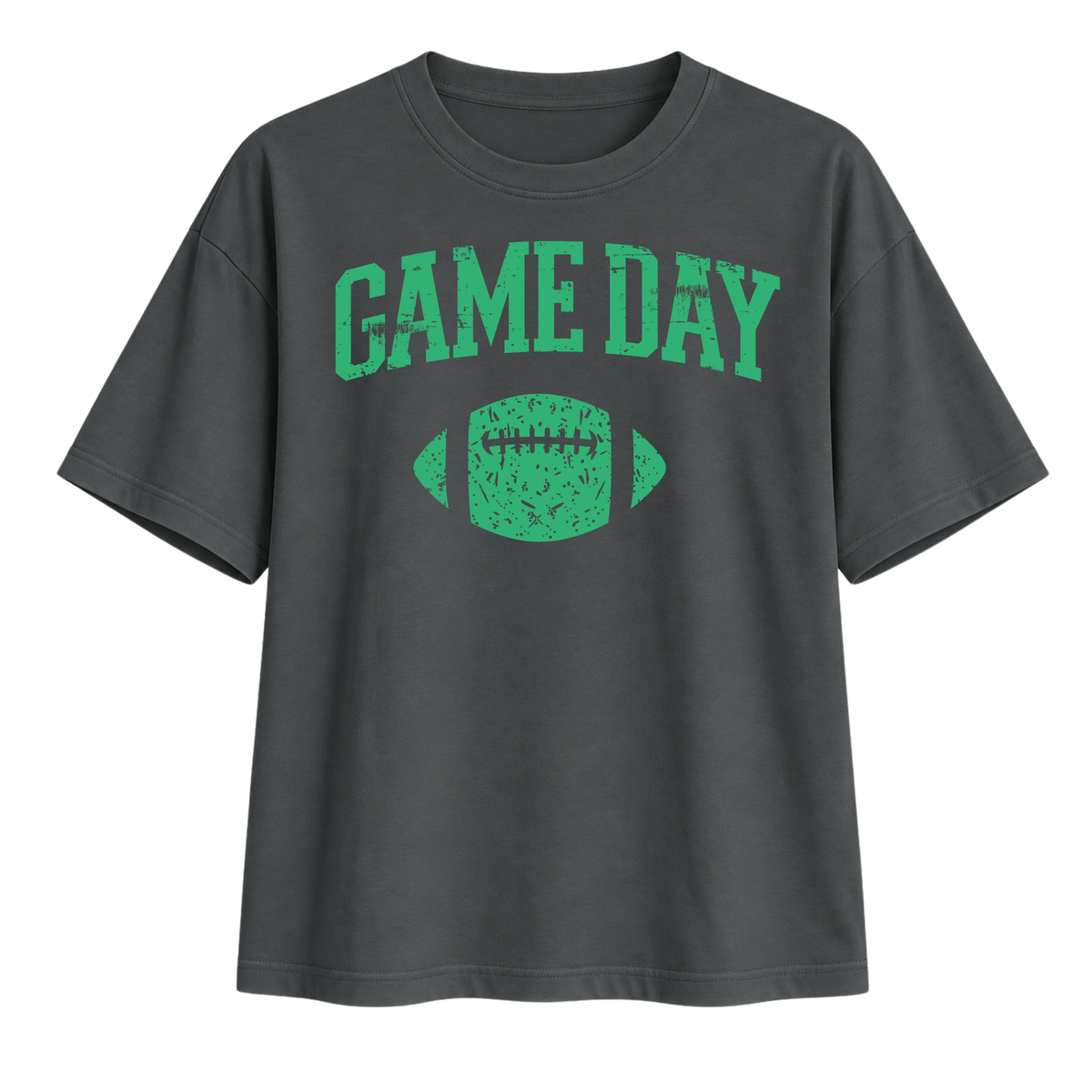 NR High Football Cropped Game Day Tee