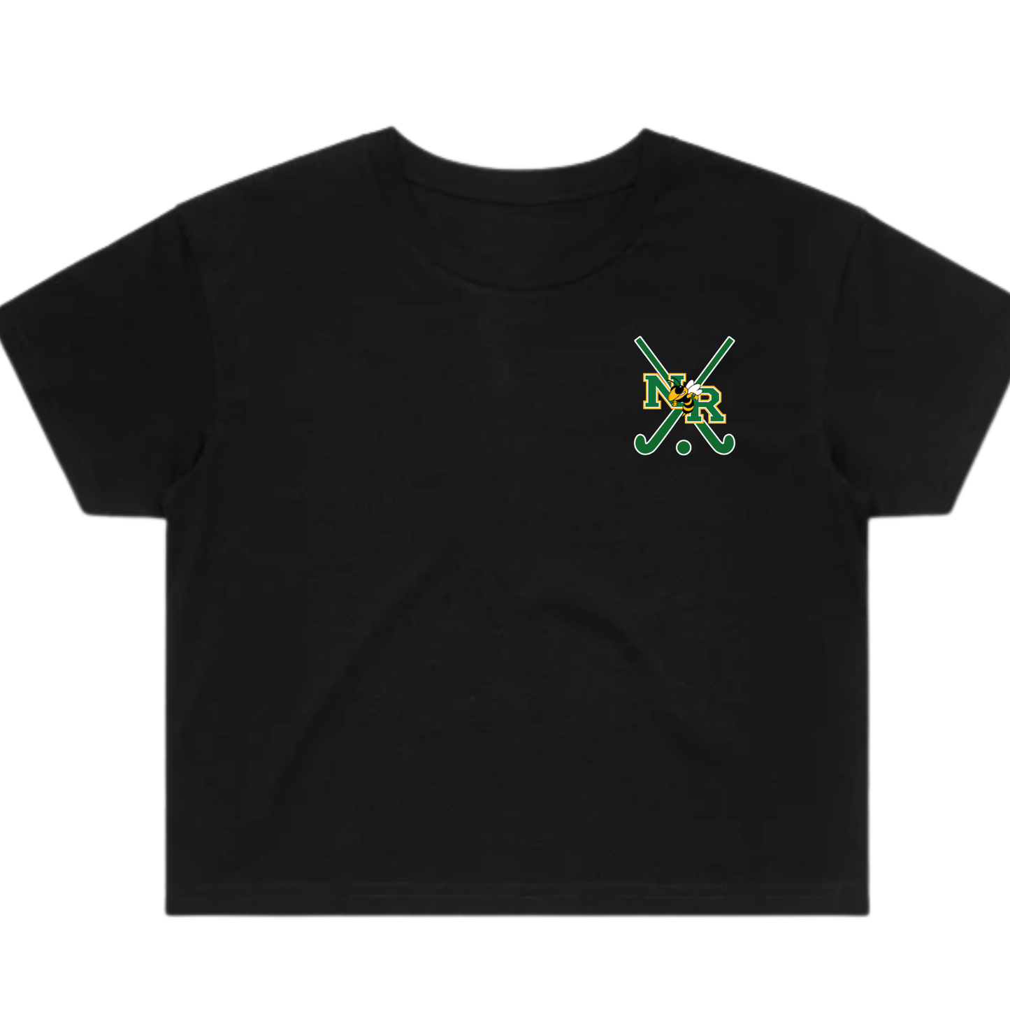 NR Field Hockey Cropped Youth Tee- Option 1