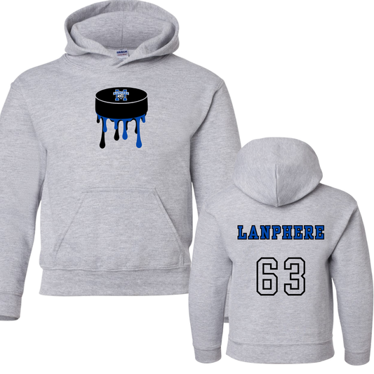 Methuen Youth Hockey Drip Puck Hoodie