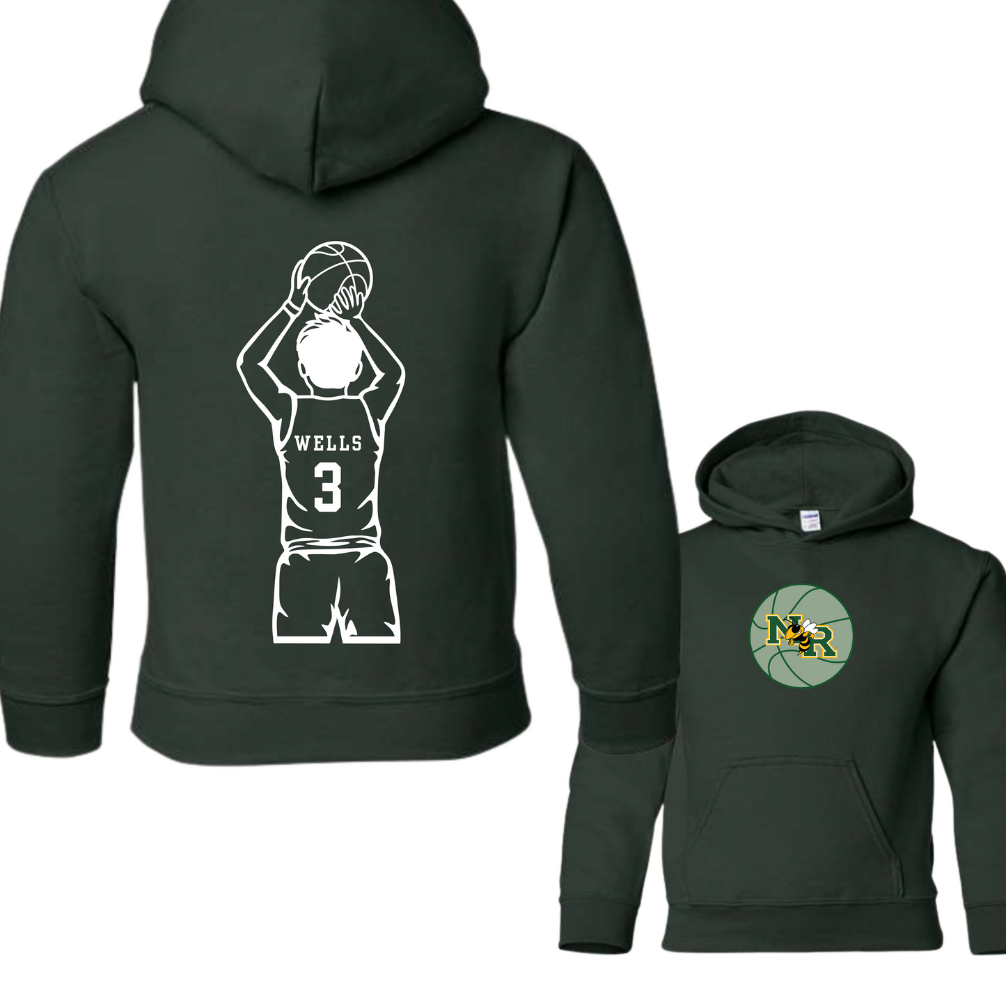 NR Basketball Court King Hoodie