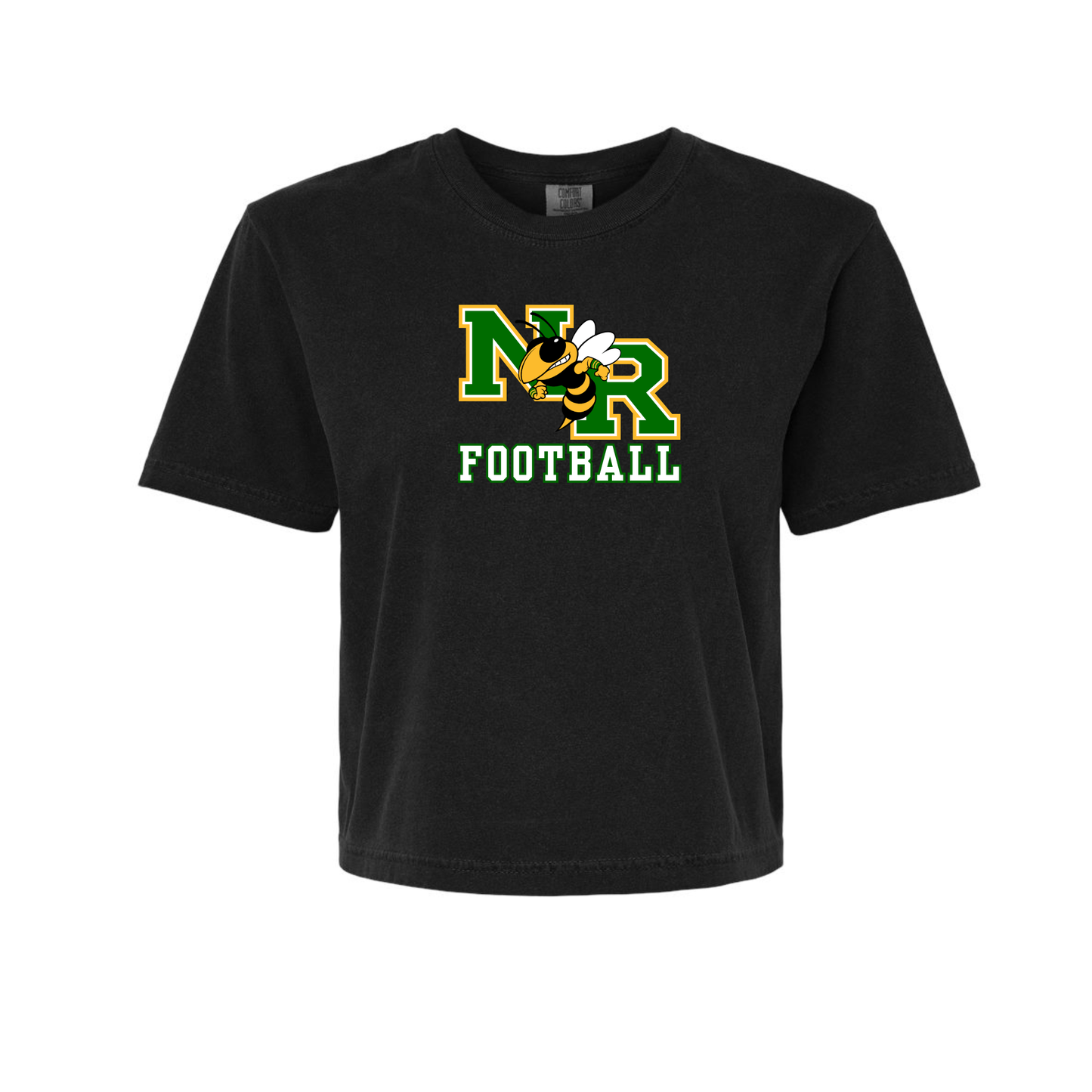 NR Youth Football Mom Cropped Tee- Option 2