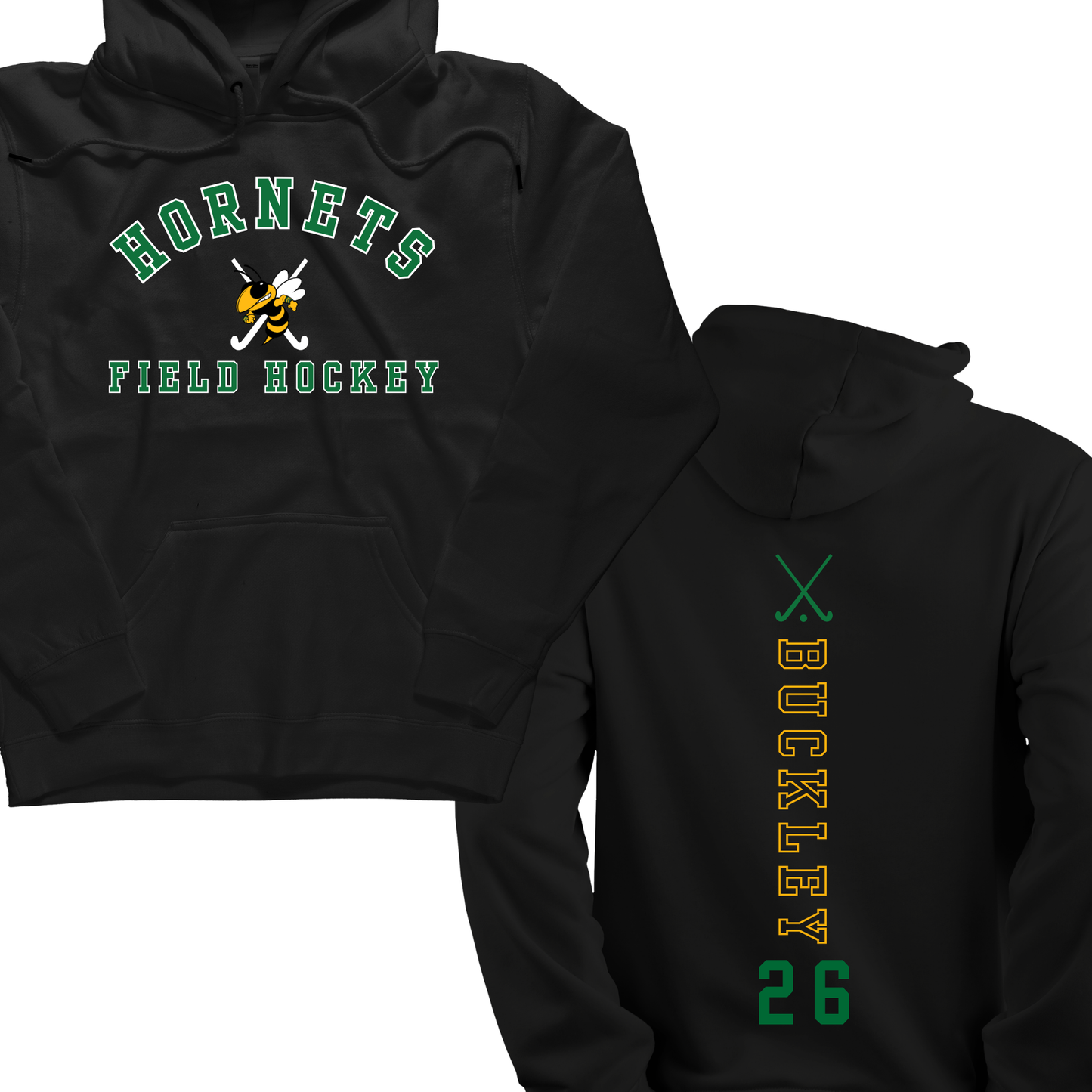 NR Youth Field Hockey Name Back Hoodie