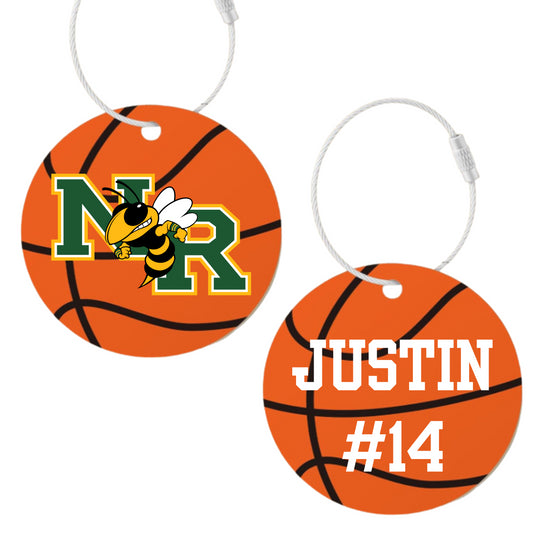 NR Basketball Bag Tag