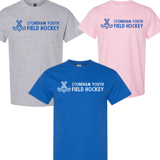 Stoneham Youth Field Hockey Logo Tee