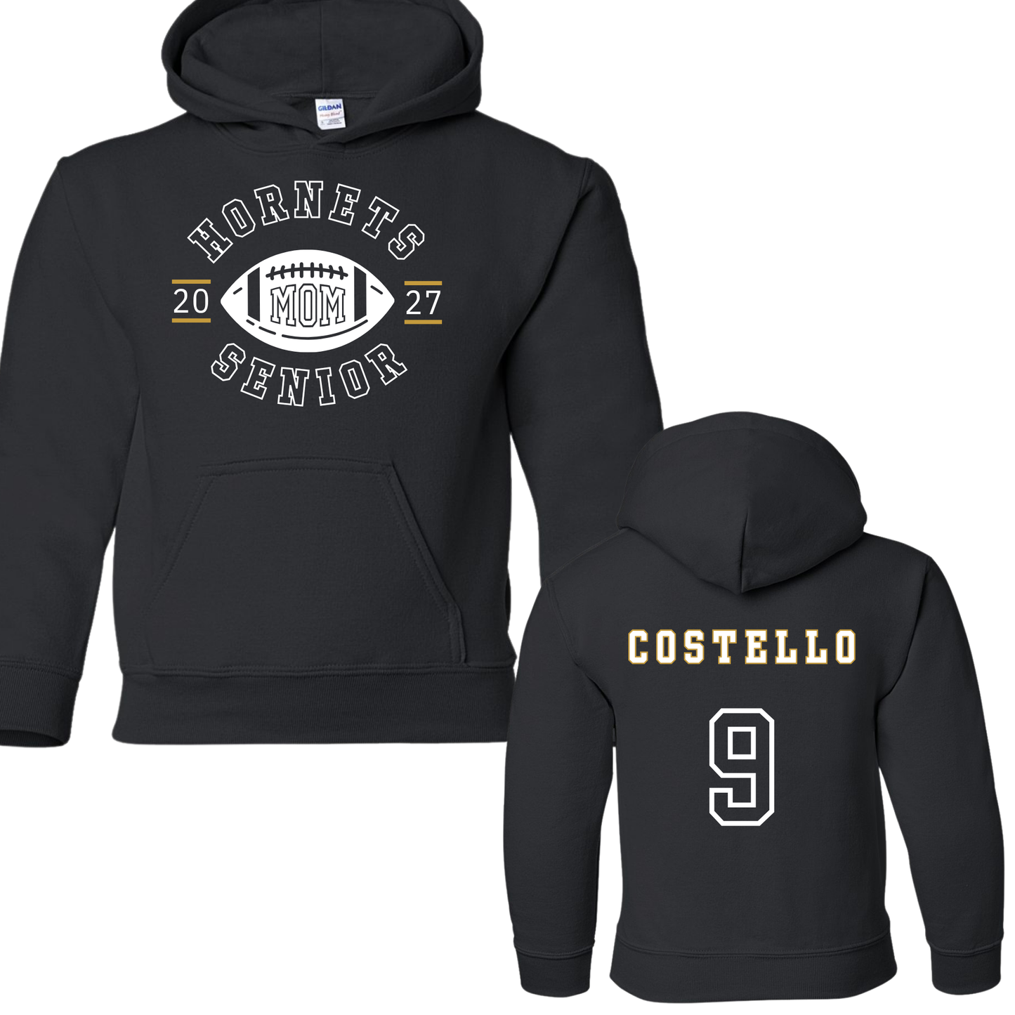 NR Football Senior Mom Hoodie