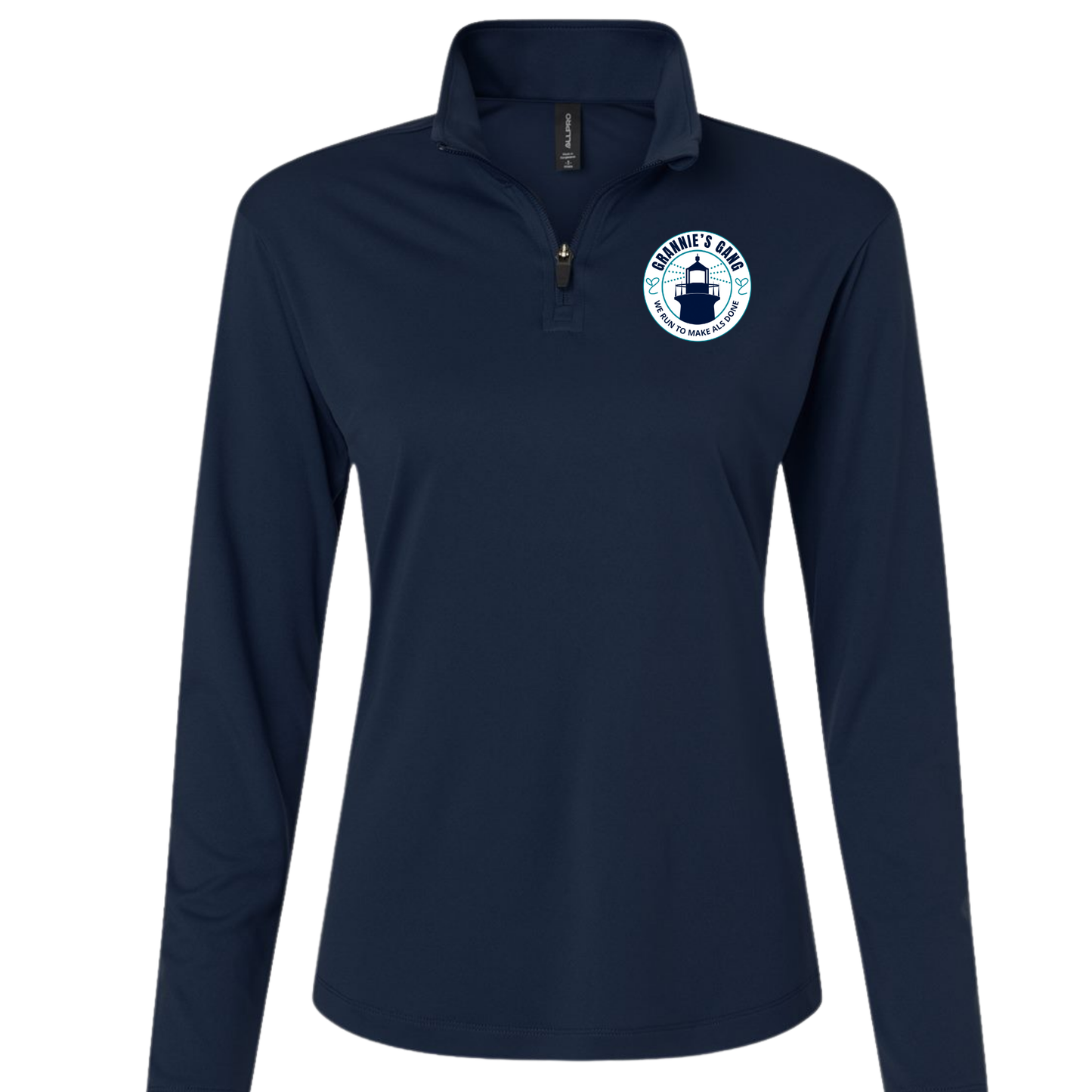 Grannie's Gang Performance Quarter Zip Youth