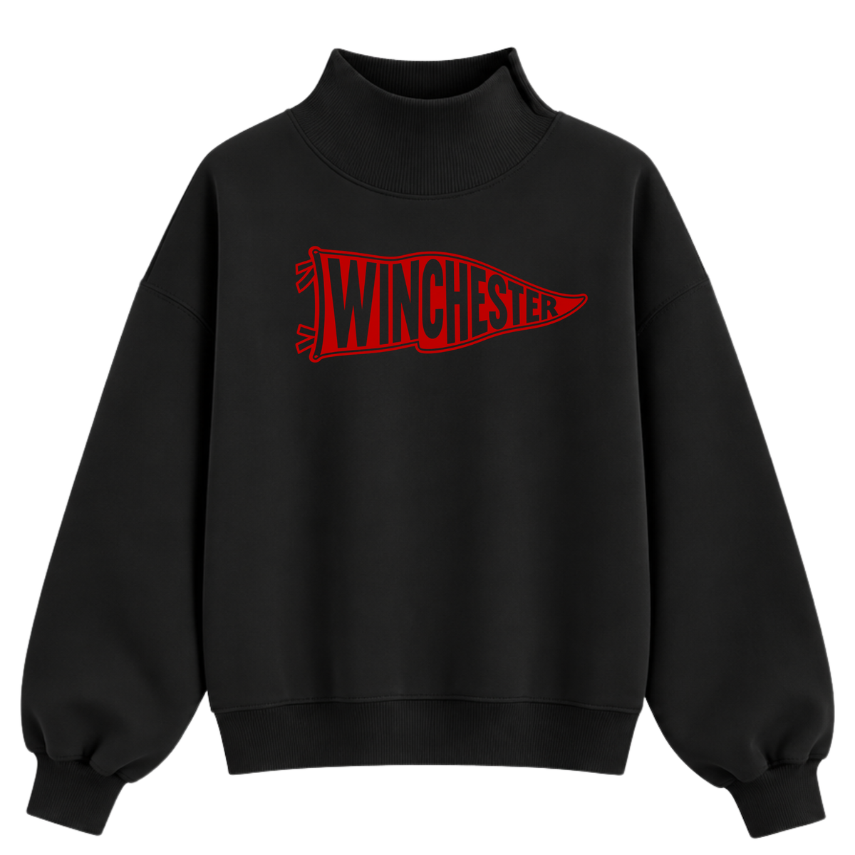 Winchester Mock Neck- Pennant Flag