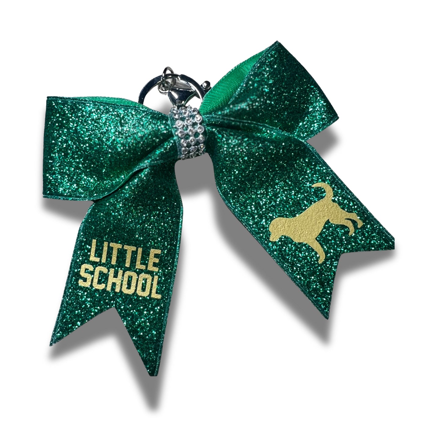 Little School Lab Bow Keychain