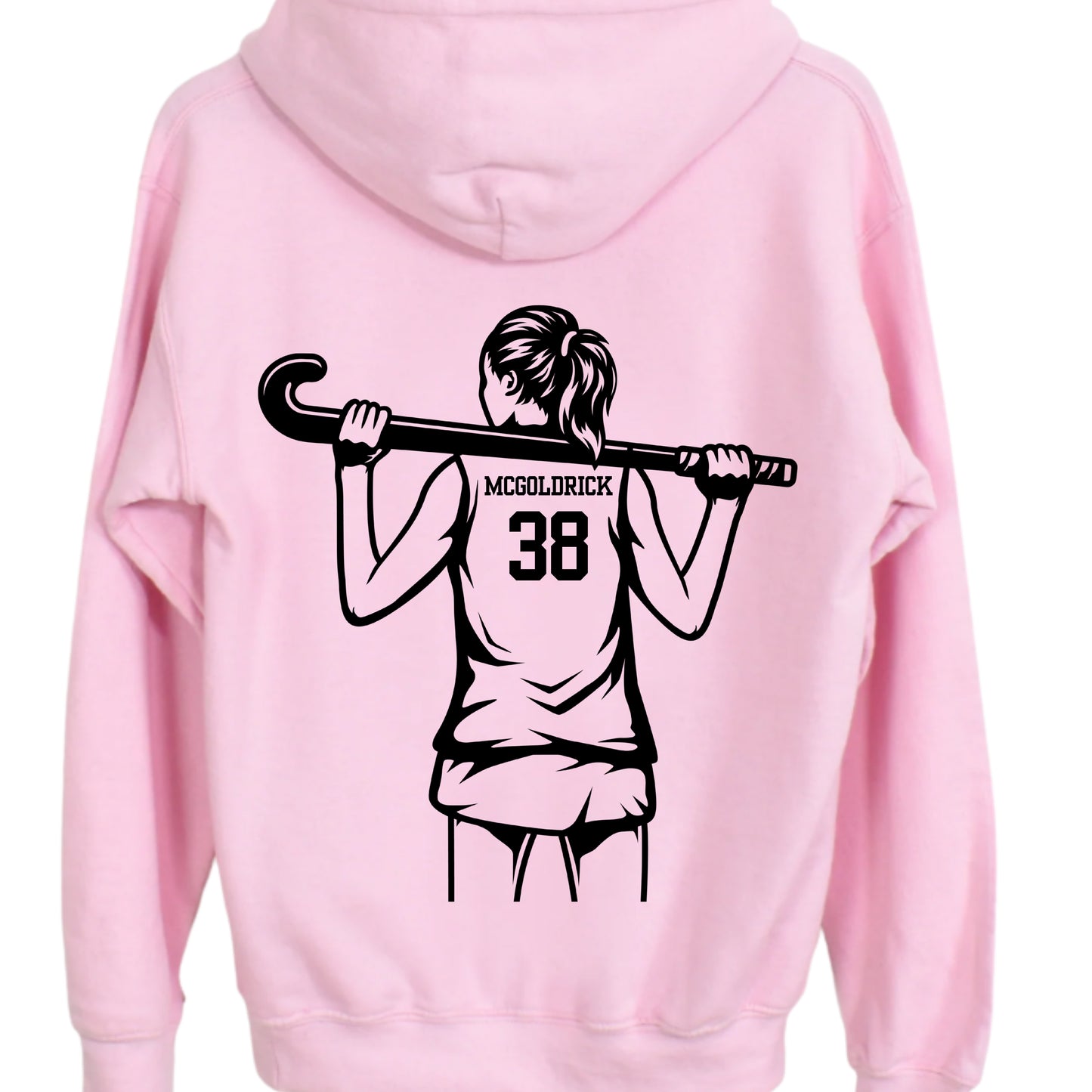 NR Youth Field Hockey - Player w/Stick Hoodie