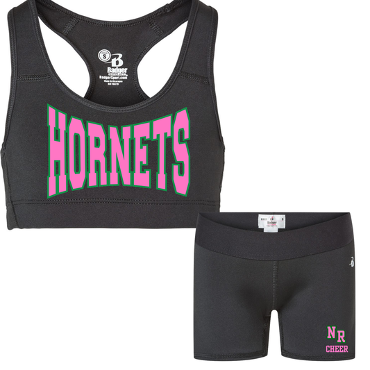 NR Youth Cheer Pink and Green Set