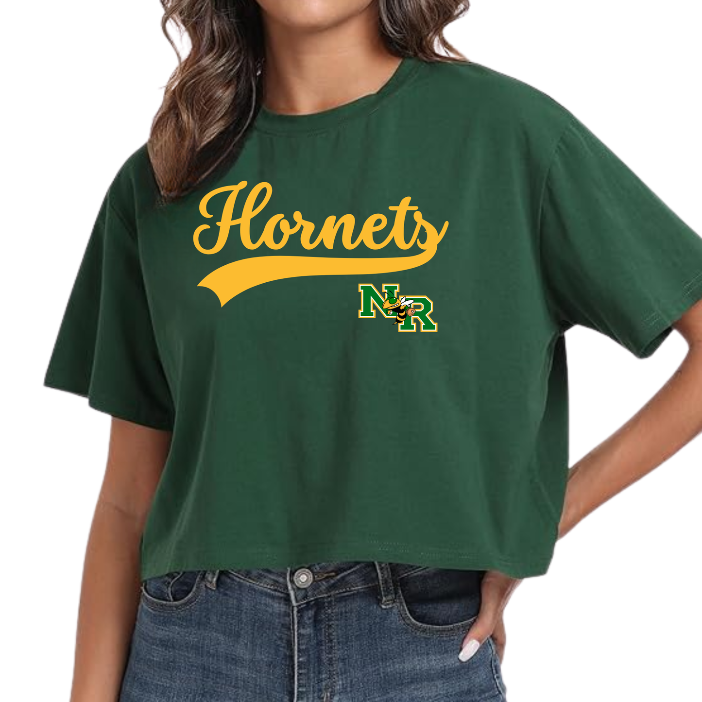 NRLL Mom Cropped Tee