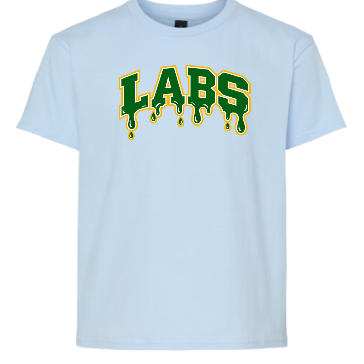 Little School Labs Drip Blue Tee