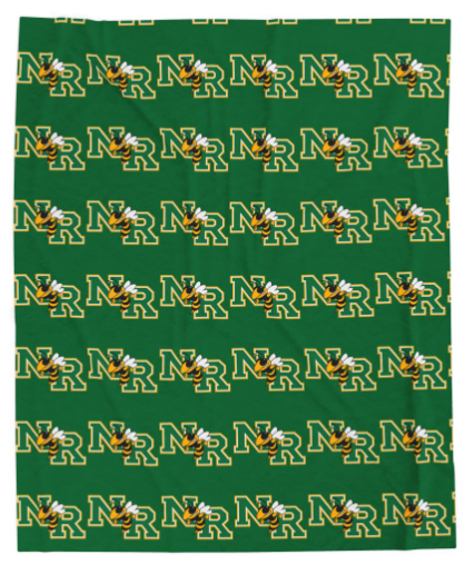 North Reading Plush Blanket