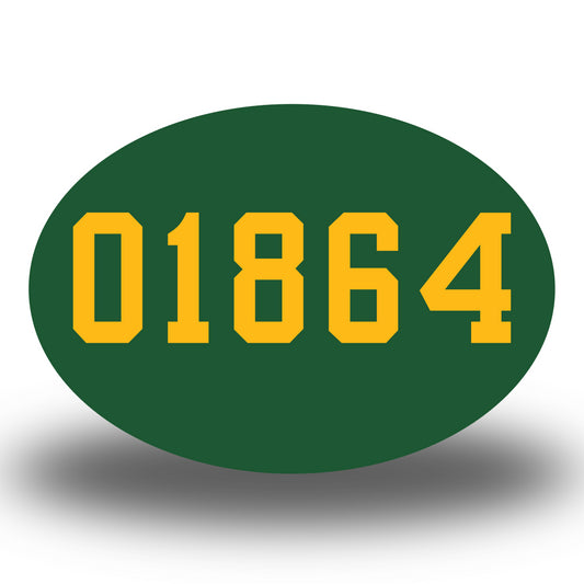 North Reading 01864 Car Magnet