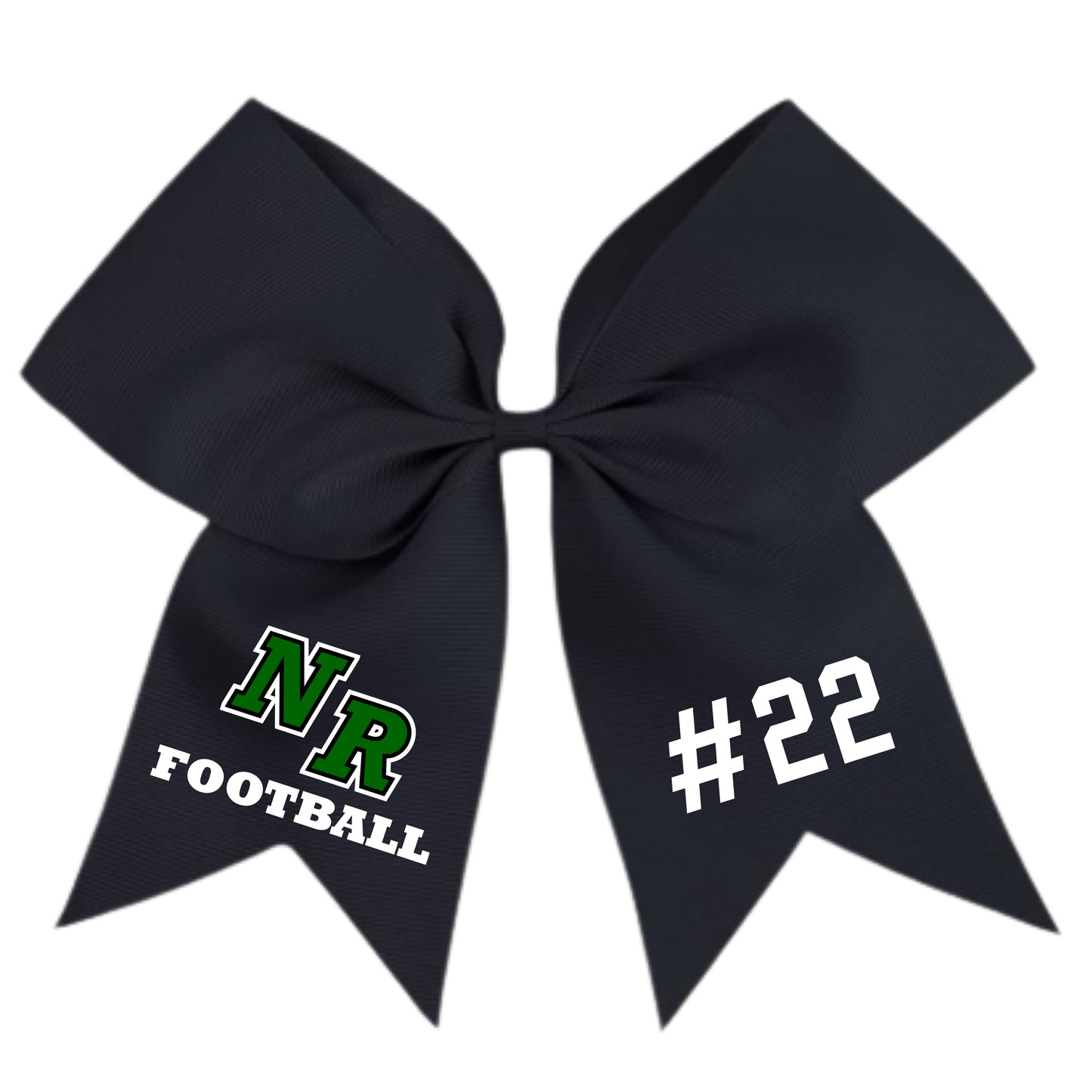 NR Youth Football Oversized Bow